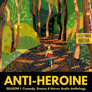 AntiHeroine w tag and JMM logo