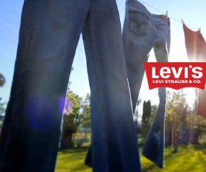 Levis art with logo